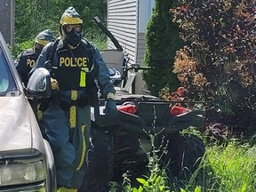 The raid on the residence was conducted by members of the OPP Community Street Crime Unit, Canine Unit, UCRT and CTET Response Team.