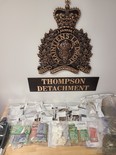 Following a search of five different places, Thompson RCMP seized 314 grams of cocaine, 719 grams of cannabis and more $20,000 in cash and other drug-related paraphernalia.