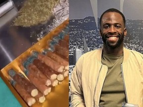 NBA Player Draymond Green Has Blunts Rolled As Party Favors At Wedding