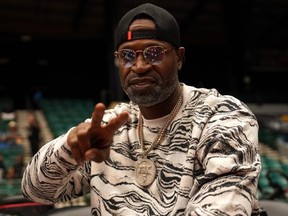 FILE: Head coach Stephen Jackson of the Trilogy poses for a photo prior to a game against the Killer 3's during BIG3 Week Eight at Comerica Center on Aug. 06, 2022 in Frisco, Tex. /