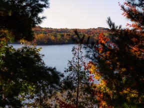 Image posted on the Dimensions website for the Haliburton Highlands retreat. /