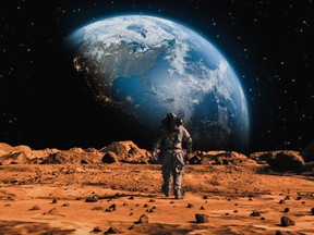 Authors propose that psychedelics, in particular psychedelic mushrooms, might have a role to play in facilitating extended sojourns in space.