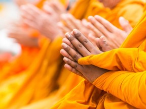 Image for representation. The monks were reportedly forced by police to take urine tests, subsequently failing. /