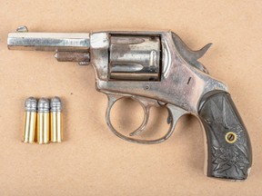 Peel Regional Police photo of seized gun and ammunition. /