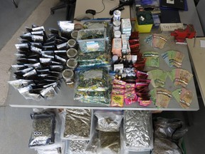 WRPS photo of seized items. /