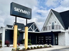 Screen shot of dispensary location posted on Skymint's Instagram page. /