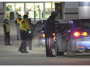 According to Saskatoon police, approximately 300 drivers bringing in 2023 were screened at check stops conducted by Saskatoon police, Corman Park police, Dalmeny police and RCMP