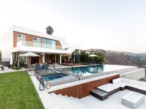 The elegant Los Angeles bungalow has already been featured on an Architectural Digest tour. Photo seen on Airbnb