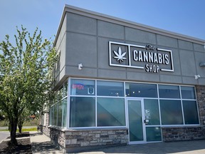 The Cannabis Shop’s original Carleton Place location opened in 2021.  SUPPLIED PHOTOS
