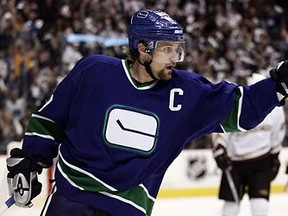 Former Canucks captain Markus Naslund was among the inductees announced for the 2015 BC Hockey Hall of Fame on Tuesday. (Photo: Getty Images_