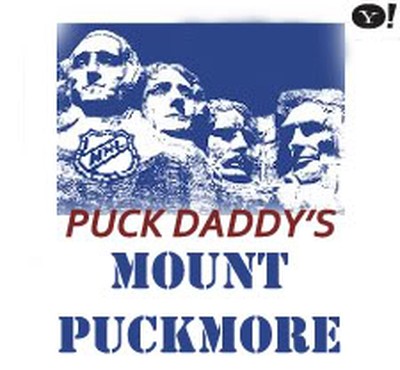 NHL - Mount Puckmore - Four franchise-defining players for each
