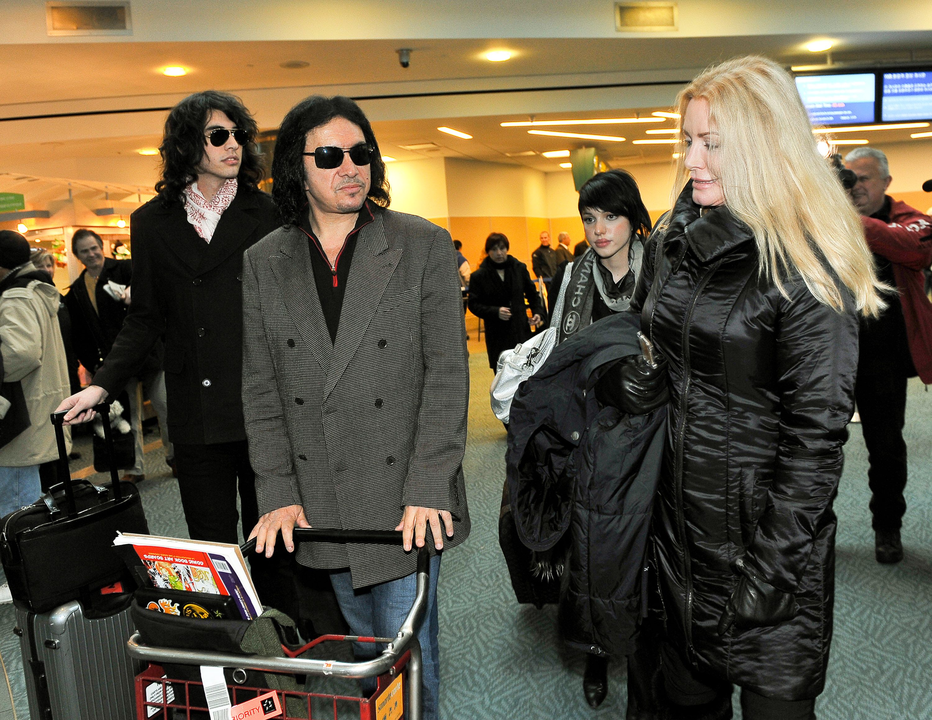 Gene Simmons and Family at the River Rock July 22 The Province