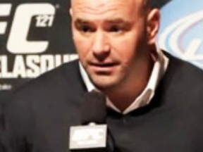 Will UFC President Dana White have to tone things down that the organization has moved into the mainstream? (photo courtesy of HeavyMMA)