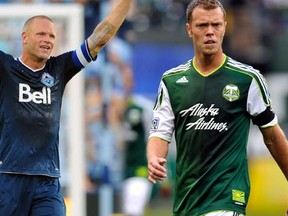 Captains Jay DeMerit and Jack Jewsbury will lead their teams into Saturday's derby. (GETTY IMAGES)