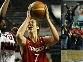 Kelly Olynyk (left) and Robert Sacre will be leading Gonzaga in November at Rogers Arena. (PNG photos)