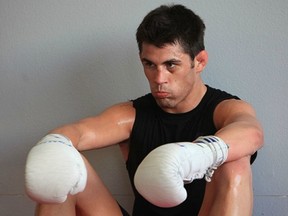 UFC bantamweight champion Dominick Cruz defends his title against Demetrious Johnson tomorrow night.