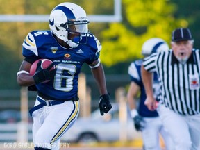 Another quick six for Langley Rams' kick returner extraordinaire Nick Downey. Provided photo.
