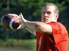UBC QB Billy Greene has found a new comfort level with the 'Birds offence. (PNG Photo)