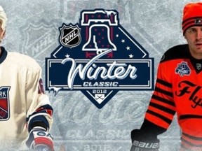 2012 NHL Winter Classic Game Logo Jersey Patch