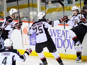 Vancouver Giants Brendan Gallagher,pictured in this PNG file photo, score two goals in a losing effort against the Medicine Hat Tigers. Photograph by: Mark van Manen, PNG