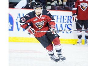 Vancouver Giants winger Nathan Burns has has three goals, five points, and a plus-one rating through six games heading into this Saturday's game. Photograph by: Ric Ernst, PNG Files