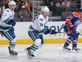 Cody Hodgson won't be wearing No. 39 anymore for the Canucks.