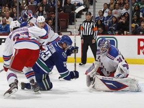 Henrik Sedin, and a whole lot of other people, learned a new NHL rule on Tuesday night.