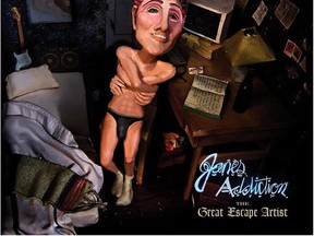 Cover art, Jane's Addiction: The Great Escape Artist