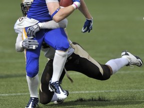 UBC receiver Jordan Grieve is the Canada West's top receiver. (Jason Payne, PNG Photo)