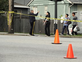 PNG photographer Stuart Davis took this picture at the police scene.