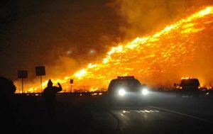   Reno Caughlin Fire / Texas Wildfires: Is Global Warming Slowly Burning The Earth?