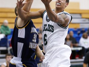 Former Yale star Joel Friesen, a Province Head of the Class honouree, is now among the premier players in the CIS with the Fraser Valley Cascades. (Photo -- Tree Frog Imaging)