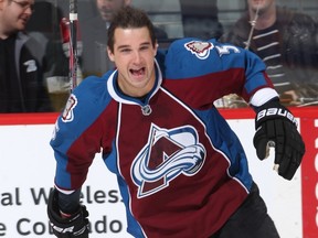 DENVER — Former Canucks defenceman Shane O'Brien takes to the ice Nov. 18 against Dallas. He has been logging more than 20 minutes a game for the Colorado Avalanche. (Photo by Michael Martin/NHL via Getty Images).