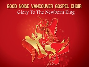 Good Noise Vancouver Gospel Choir: Glory To The Newborn King (album cover)