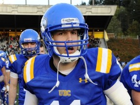 UBC quarterback Billy Greene says the Canada West ruling which stripped his team of seven wins this season has him more motivated than ever for the 2012 season. (PNG photo)