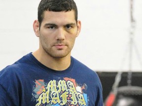 Win or lose Saturday night, you're going to hear a lot about Chris Weidman in 2012. (photo courtesy of James Escher / Newsday)