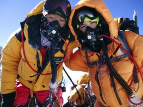 Jordan Romero On Everest's Summit