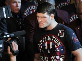 Following an injury to Mark Munoz, Michael Bisping (pictured) will now meet Chael Sonnen in the co-main event of next weekend's UFC on FOX event. (Photo by Josh Hedges/Zuffa LLC/Zuffa LLC via Getty Images)