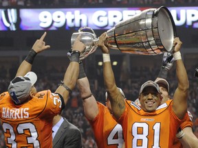 Geroy Simon would like a celebration in the 2012 regular season opener slightly similar to the last one held at BC Place Stadium