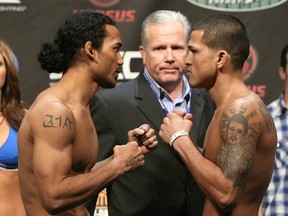 Benson Henderson and Anthony Pettis squared off at WEC 53 in December 2010, and it looks like they'll do it again later this year, only this time, they'll be fighting for the UFC lightweight title.