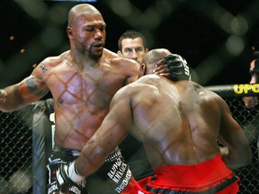 Quinton Jackson made name in Japan's Pride Fighting Championships prior to moving to the UFC in February 2007.  (Photo courtesy GABRIEL BOUYS/AFP/Getty Images)