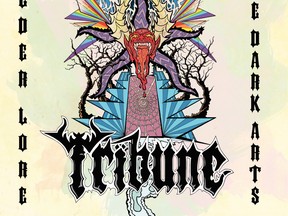 Tribune - Elder Lore/The Dark Arts (album cover)