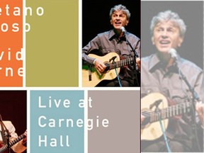 Caetano Veloso and David Byrne: Live at Carnegie Hall (album cover)