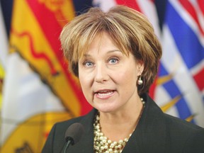 Is B.C. Premier Christy Clark just another in a long line of female politicians who only get the chance to assume political power when their parties are in ruin? (TIMES COLONIST FILES)