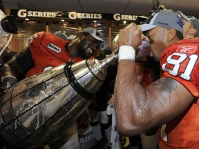 Geroy Simon has given himself at least two more chances to sip champagne this way