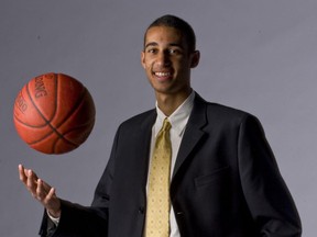 Former Vancouver College star Philip Scrubb, pictured during his 2010 Head of the Class photo shoot at The Province, was Thursday named the most outstanding player in CIS men's basketball. (PNG photo)