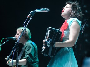 Arcade Fire performed at the Pacific Coliseum in Vancouver September 28, 2010. The group previously won a Polaris Prize. (Ric Ernst / PNG)