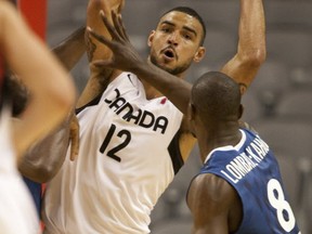 North Vancouver's Robert Sacre, pictured here playing for Canada in 2010, leads Gonzaga into the NCAA tournament's first round in Pittsburgh against West Virginia. (PNG photo)