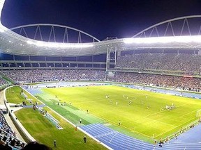 "Engenhao" will play host to UFC 147 in June. The home field of football club Botafogo holds 45,000 fans for soccer matches, with upwards of 60,000 expected when it hosts the Olympics in 2016.