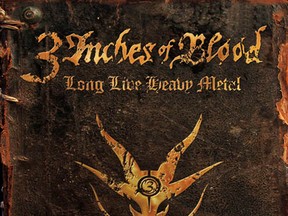 3 Inches of Blood - Long Live Heavy Metal (album cover)